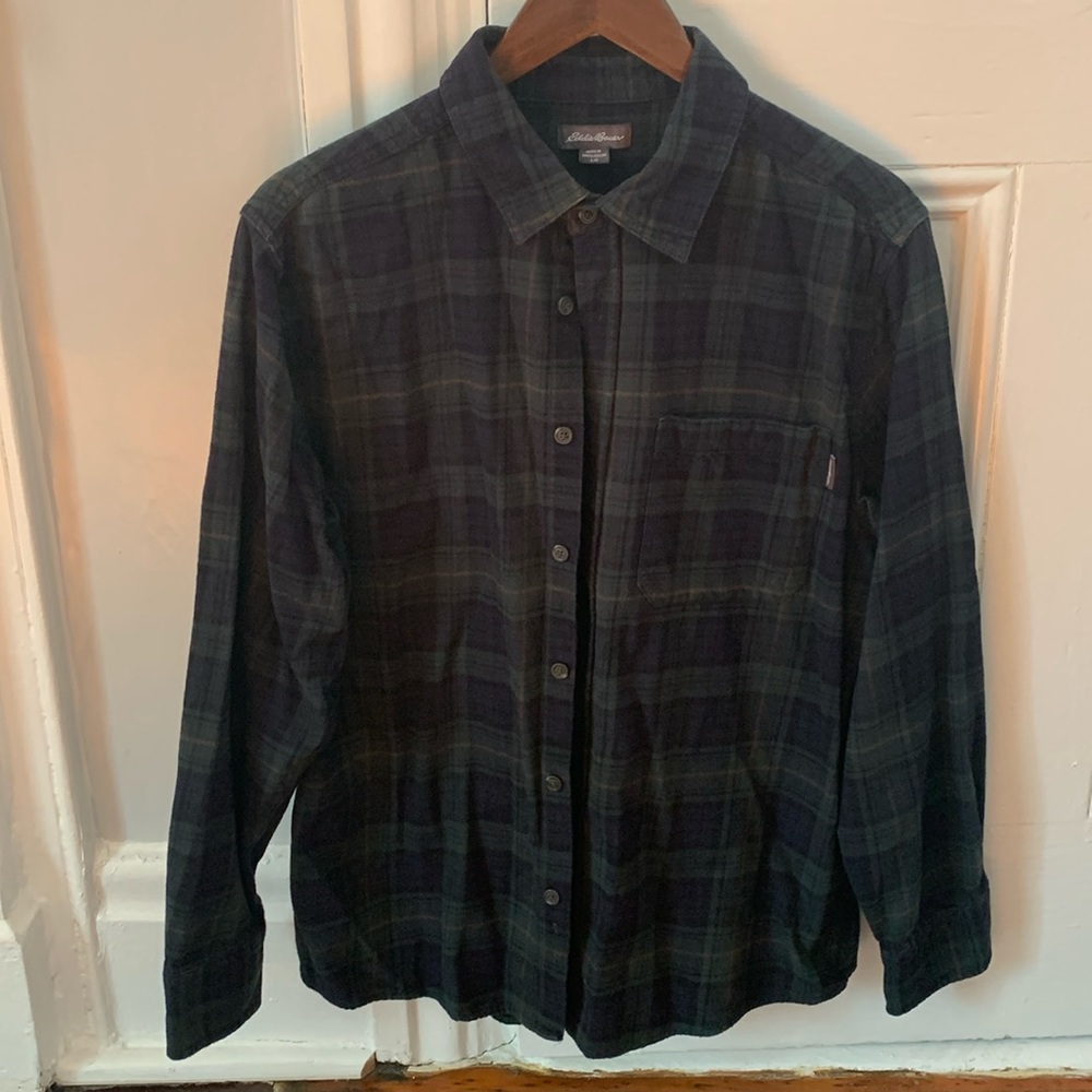 Tartan Cotton Flannel Button Down